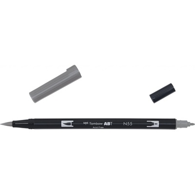 Tombow Oboustranný štětcový fix ABT - cool grey 7