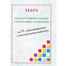 Testy zo slovenského jazyka a slovenskej literatúry