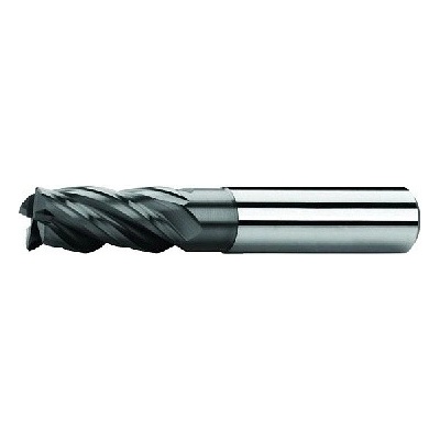 ZPS-FN Fréza válcová čelní 4x11x57, Z4,35°-38°, DIN 6527L, SK, AlCrN, N