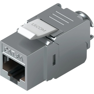 Ubiquiti Keystone jack Ubiquiti UniFi UACC-Keystone-Jack-C6A, Cat6A, ToolLess, 12 броя в пакет - UACC-KEYSTONE-JACK-C6A (UACC-KEYSTONE-JACK-C6A)