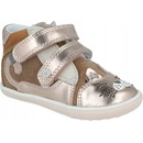 Bartek prevenční boty 11702 dívčí boty na suchý zip kožené