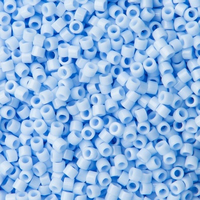 Miyuki Rokajlové korálky - Miyuki Delica 11/0 (DB-1137) Opaque Agate Blue - 15 g