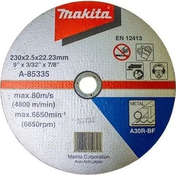 Makita Kotouč řezný na ocel 230 x 2,5 x 22mm