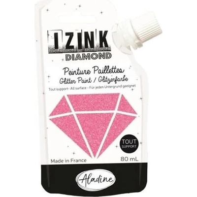 Aladine IZINK textilní barva světle růžová 80 ml