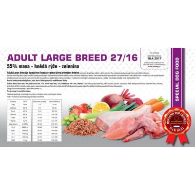 Bardog Hypoalergénne Adult Large Breed 27/16 12 kg