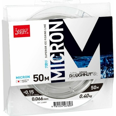 Lucky John Monofilament Line Micron 50 m 0,066 mm 0,40 kg