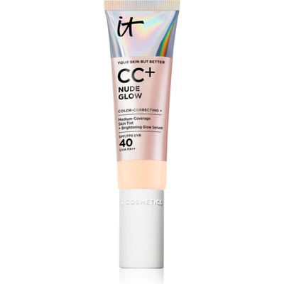 IT Cosmetics Your Skin But Better CC + Nude Glow CC крем за озаряване на лицето SPF 40 Fair Biege 32ml
