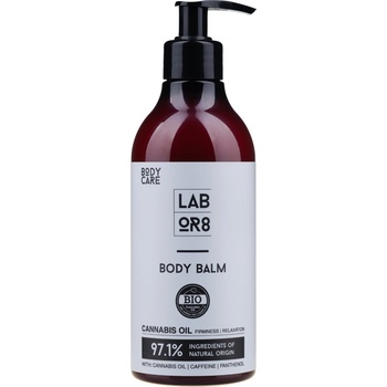 Labor8 Hemp Балсам за тяло с конопено масло, 380 ml