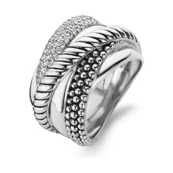 Image 1 of Ti Sento Milano Дамски пръстен Ti Sento Milano - 12003ZI/56 (12003ZI/56)