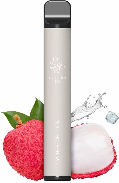 Elf Bar 600 Lychee Ice 20 mg 600 potáhnutí od 145 Kč