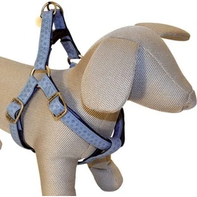 Croci Mylord Azzurra надгръдник за куче - син - 50см/75 х 20 мм