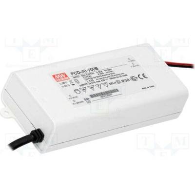 MEAN WELL PCD-40-700B Napájecí zdroj: spínaný; LED; 39,9W; 34÷57VDC; 700mA; 180÷295VAC