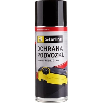 Starline Ochrana podvozku, neprelakovateľná, čierna 400ml