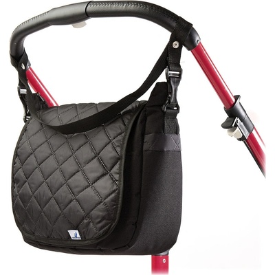 Caretero Капитонирана Чанта за количка Черна Caretero