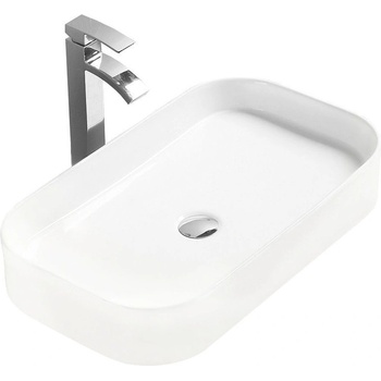 Mexen Alessia мивка за плот 75 x 38 cm, бяла - 21577500 (21577500)