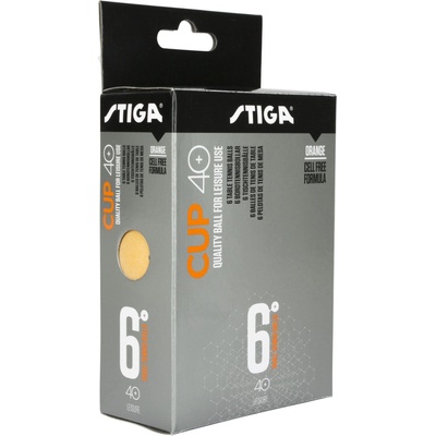 Stiga Cup Abs Orange 12-Pack, os