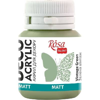 Rosa Talent АКРИЛНА боя Vintage Green (47) Mat 20 ml 1 бр (20047)