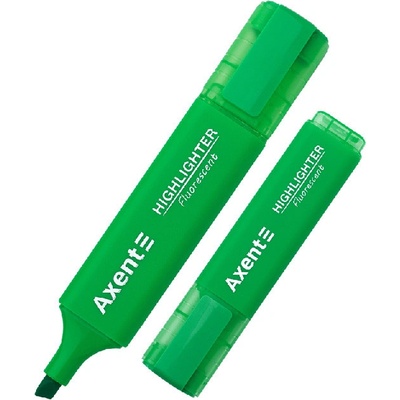 AXENT Текстмаркер Axent 2537 1-5 mm Зелен неон (1605064-60-2537-04-A)