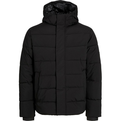 Jack and Jones Яке Jack and Jones Men's Clean Quilted Insulated Puffer Jacket - Black