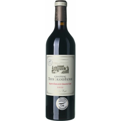 Chateau Tour Grand Faurie Saint-Emilion Grand Cru suché červené 2022 14,5% 0,75 l (holá láhev)