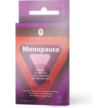 Hemnia Menopause Náplasti pro zmírnění příznaků menopauzy, 30 ks
