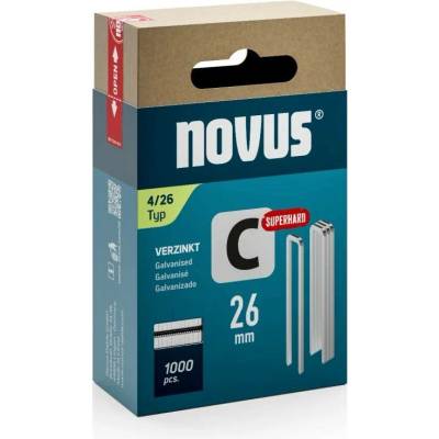NOVUS Sponky NOVUS - C 4 (na výběr 12 - 30 mm) VAR-NOV-C4