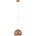 Markslöjd 108990 - Висяща лампа на кабел POP 1xGU10/7W/230V Ø 20 cm кафява (ML1544)