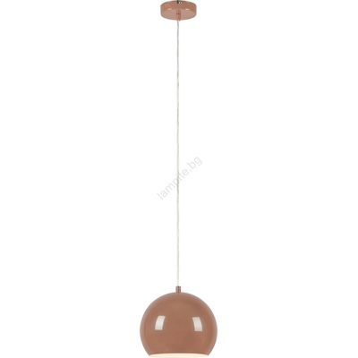 Markslöjd 108990 - Висяща лампа на кабел POP 1xGU10/7W/230V Ø 20 cm кафява (ML1544)