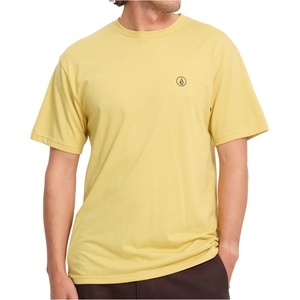 Volcom Мъжка тениска Volcom Circle Blanks HTH S/S Tee T-shirt - Mustard - размер XL (216-8287-0314)