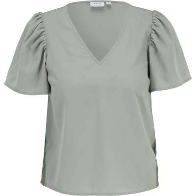 VILA Блуза 'MATHILDE' сиво, размер 42