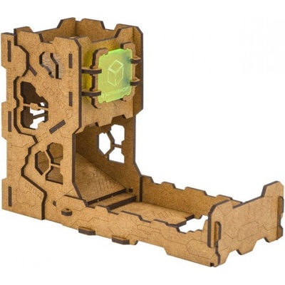 Q-WORKSHOP Кула за зарове Q-Workshop - Tech Dice Tower (QWOTEC01)