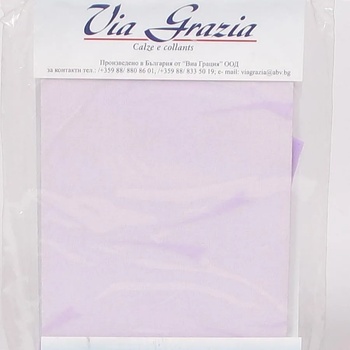 Image 1 of Фигурални къси чорапи в светлолилаво