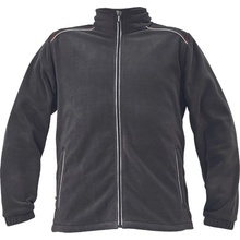 KNOXFIELD fleece bunda antracit/žltá