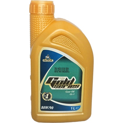 Aksoil gold series ultra gear line ep 80w-90 gl-5 1l