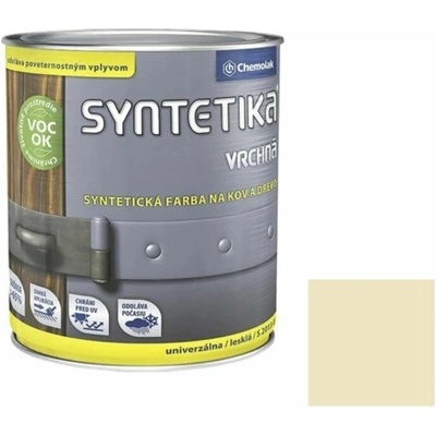 Chemolak Syntetika S 2013 U vrchná farba slonová kosť/6003 0,6 l
