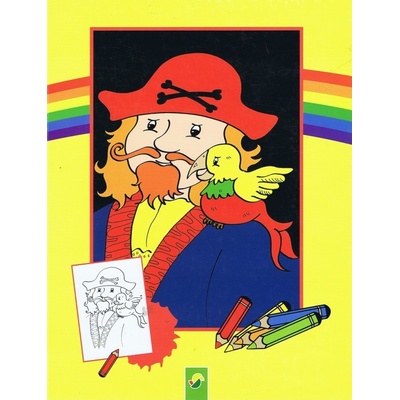 Piráti maľovánky žlté autor