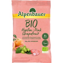 ALPENBAUER Přírodní bonbóny růžový grapefruit BIO 90 g