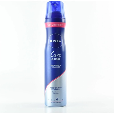 Nivea Care & hold regeneračný lak na vlasy pre extra silnú fixáciu 250 ml