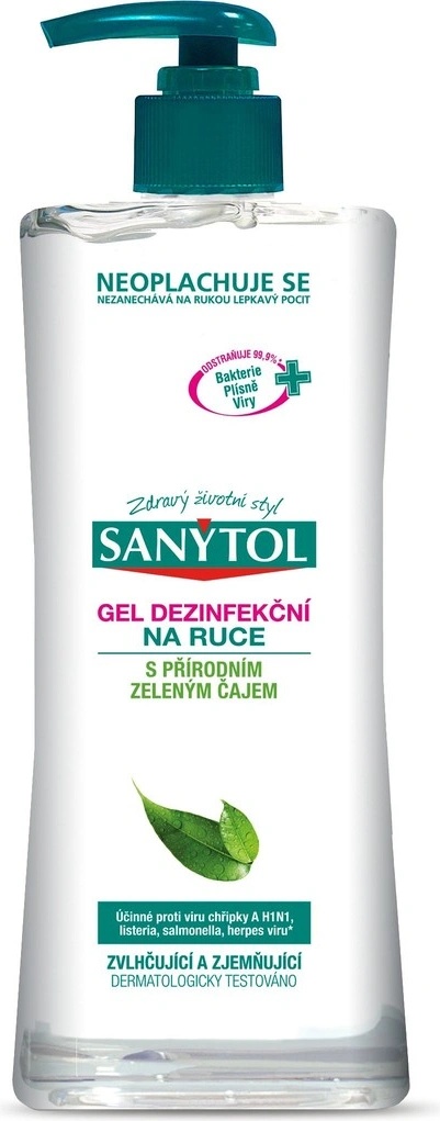 Tohle je absolutní vítěz srovnávacího testu - produkt Sanytol dezinfekční gel na ruce 500 ml