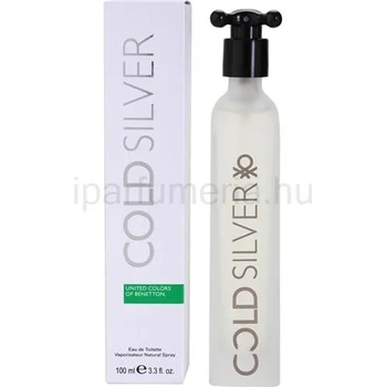 Image 1 of Benetton Cold Silver EDT 100 ml
