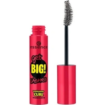 Essence Get Big Lashes Volume Curl řasenka Black 12 ml