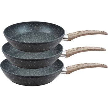 Elekom ПАКЕТ 3 БР ТИГАНИ 225 m+266 m+287 m, с кафява дръжка