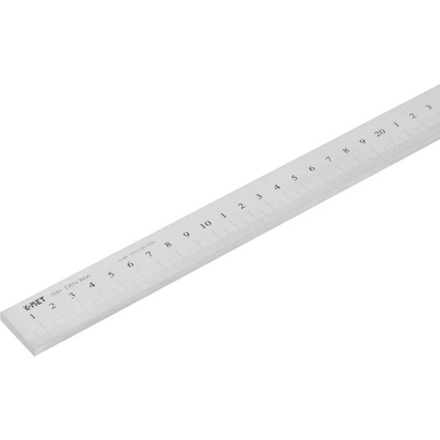 KINEX Линийка от неръждаема стомана K-MET 1012-07-400, DIN 866/B - 4000x50x10 mm (1012-07-400)