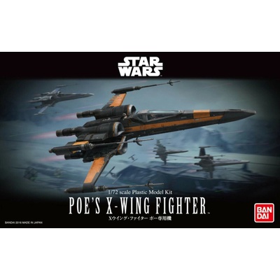 Bandai Revell Poe's X-Wing Fighter Star Wars 1:72