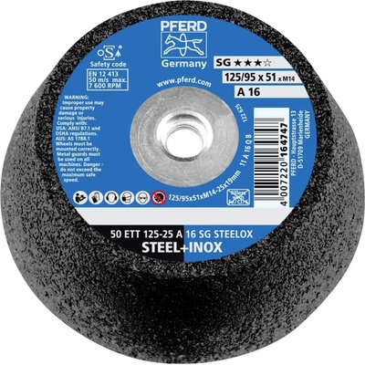 Pferd Pohárové koleso 125 mm 63418402 2 ks