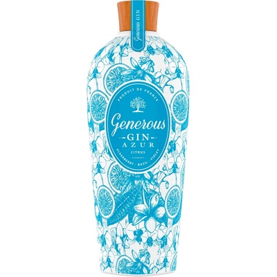 Generous Azur Citrus Gin 40% 0,7 l (čistá fľaša)