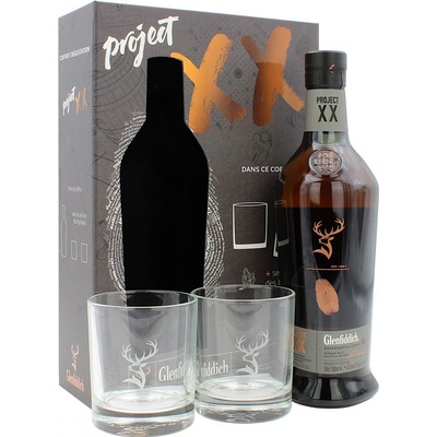 GLENFIDDICH PROJECT XX 47% 0,7 l (dárkové balení 2 sklenice)