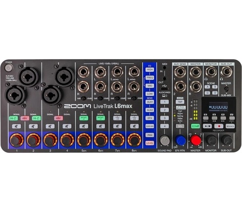Zoom LiveTrak L6max