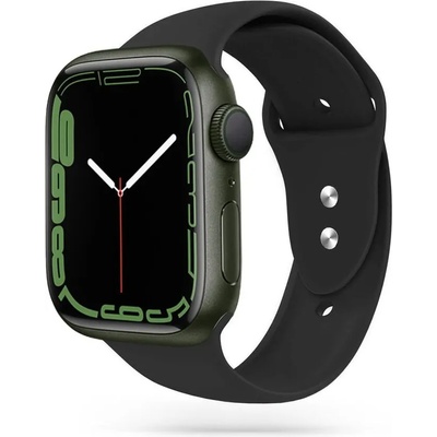 Tech-Protect Силиконова каишка за Apple Watch 4/5/6/7/8/9/SE/Ultra (44/45/49 mm) от Tech-Protect IconBand - черна (5906735412710)