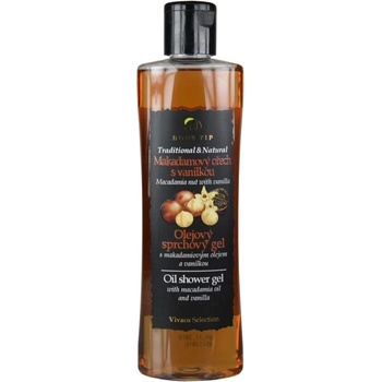 Body Tip olejový sprchový gél Makadamový orech s vanilkou 200 ml